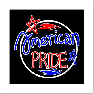 American Pride Posters and Art